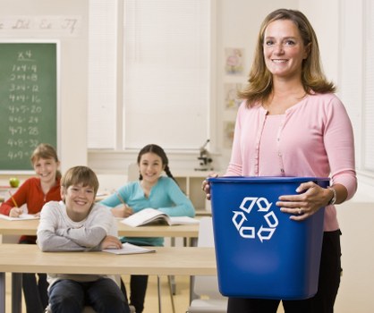 Image of staff reviewing waste transfer notes during an investigation